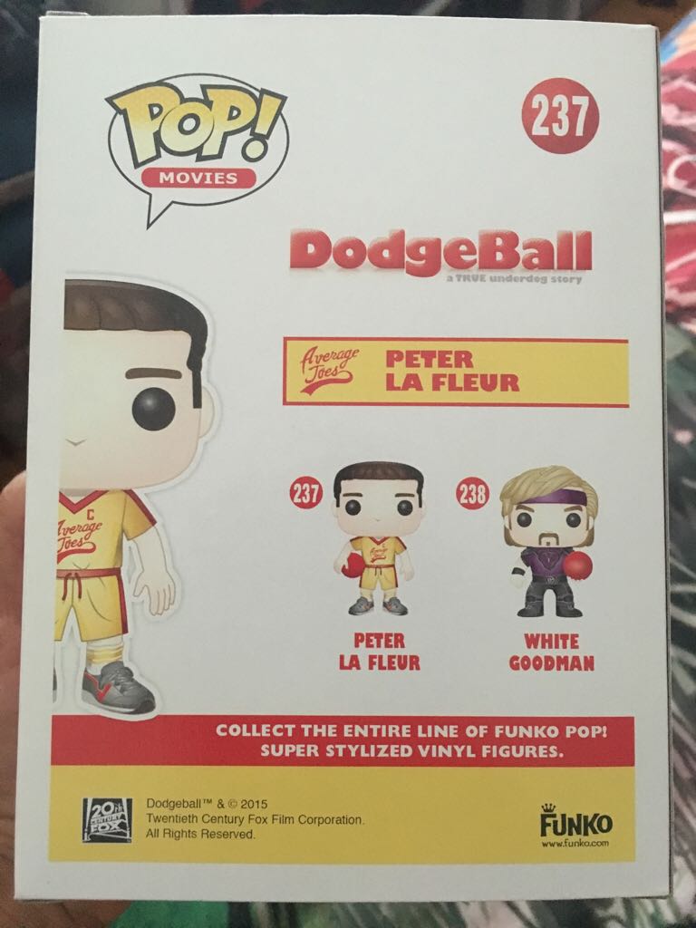 Peter La Fleur - Dodgeball vinyl figure collectible [Barcode 849803062774] - Main Image 2