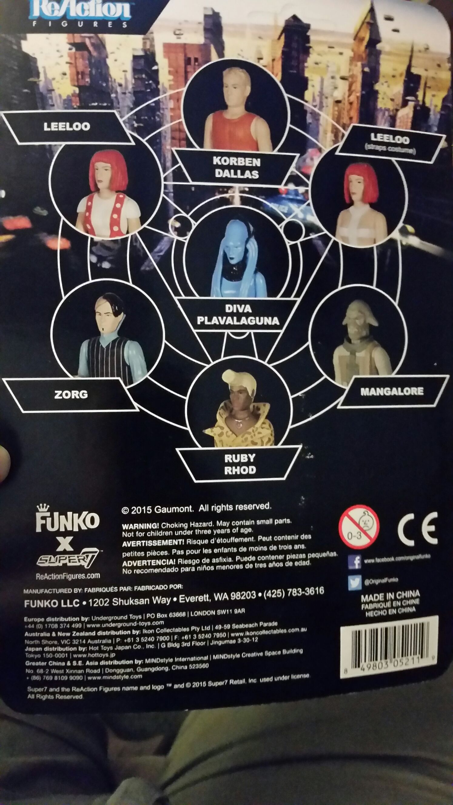 Leeloo (Straps) - The Fifth Element vinyl figure collectible [Barcode 849803052119] - Main Image 2