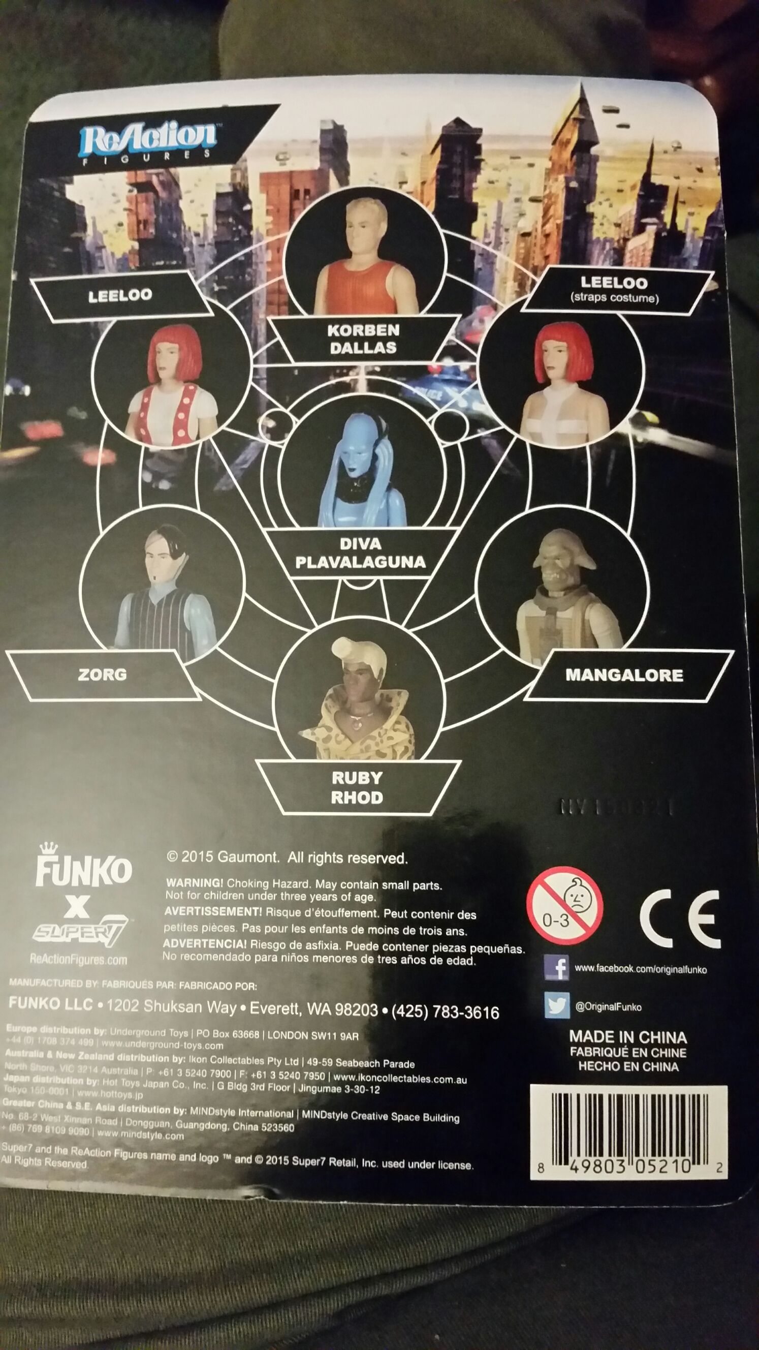 Leeloo (Reaction) - The Fifth Element vinyl figure collectible - Main Image 2