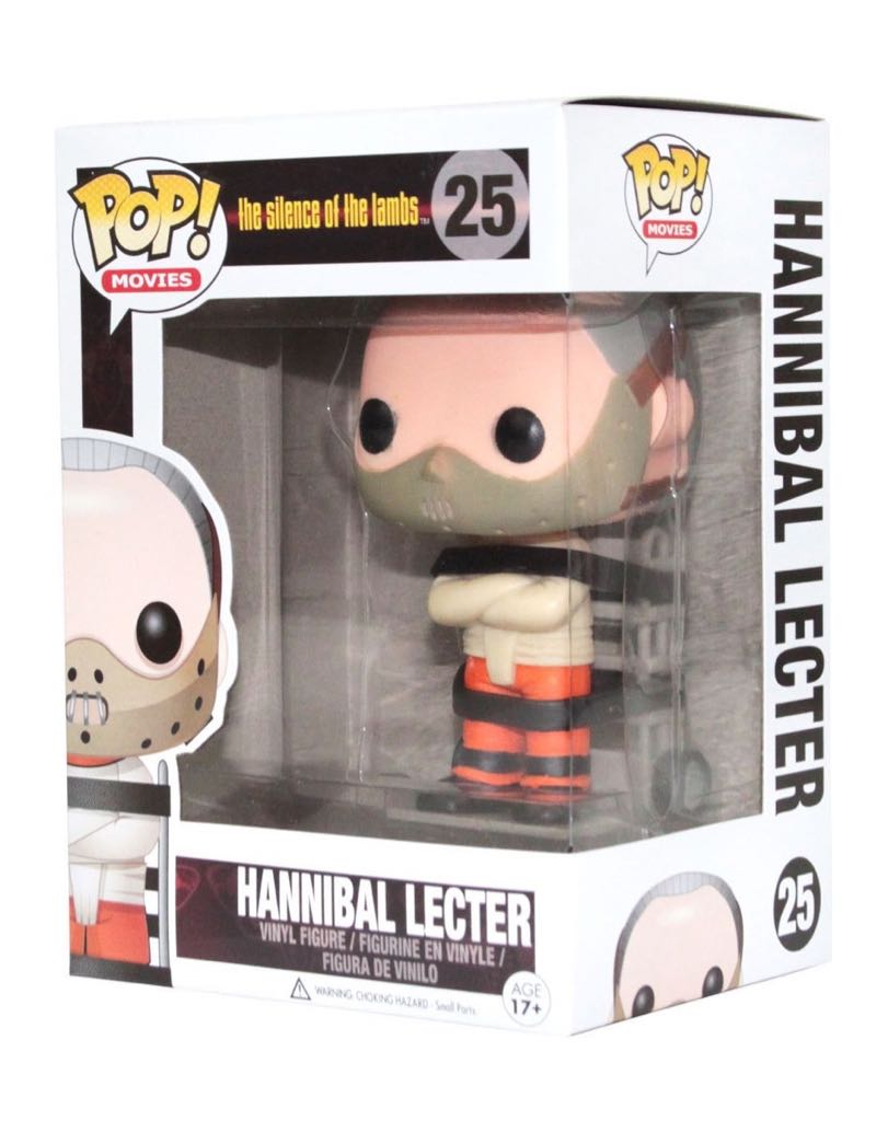 Pop Movies #25 Hannibal Lecter - The Silence of the Lambs vinyl figure collectible - Main Image 2