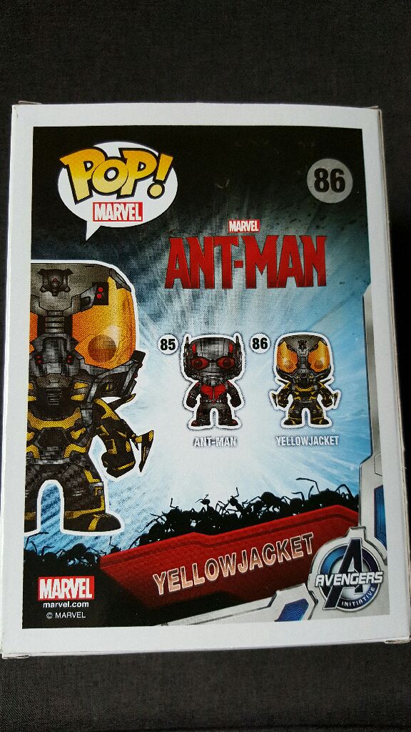 Yellow Jacket  vinyl figure collectible - Main Image 2