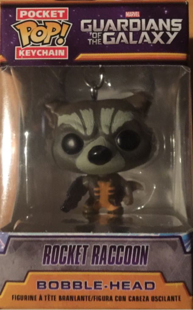 Rocket Raccoon Pocket Pop  vinyl figure collectible [Barcode 849803067311] - Main Image 2
