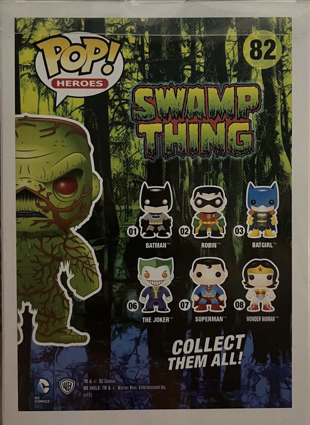 Swamp Thing - DC Universe vinyl figure collectible [Barcode 849803070700] - Main Image 4