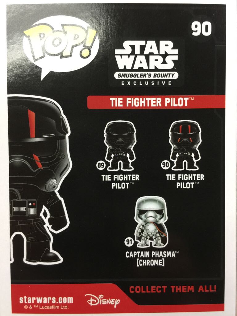 Tie Fighter Pilot (First Order) - Star Wars vinyl figure collectible - Main Image 2