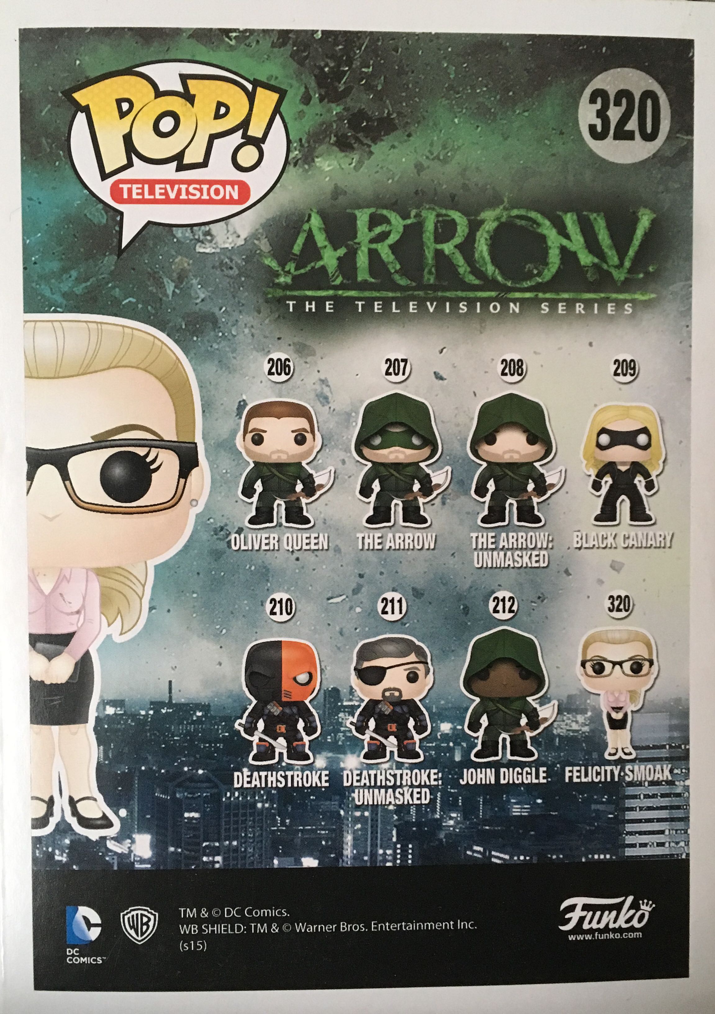 Felicity Smoak - Arrow vinyl figure collectible [Barcode 849803074555] - Main Image 3