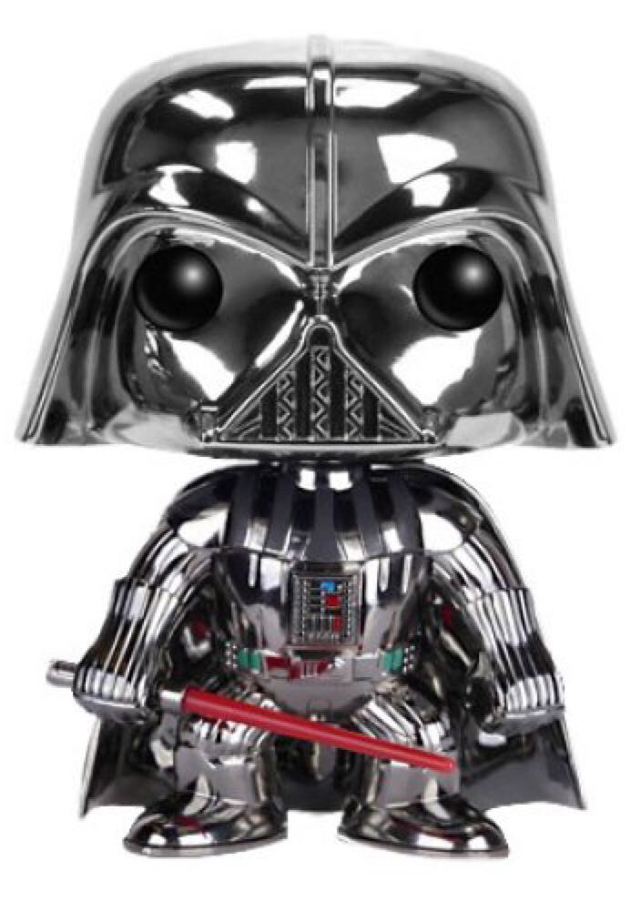 Star Wars $26 Darth Vader 01 Chrome - Star Wars vinyl figure collectible [Barcode 10431887] - Main Image 2