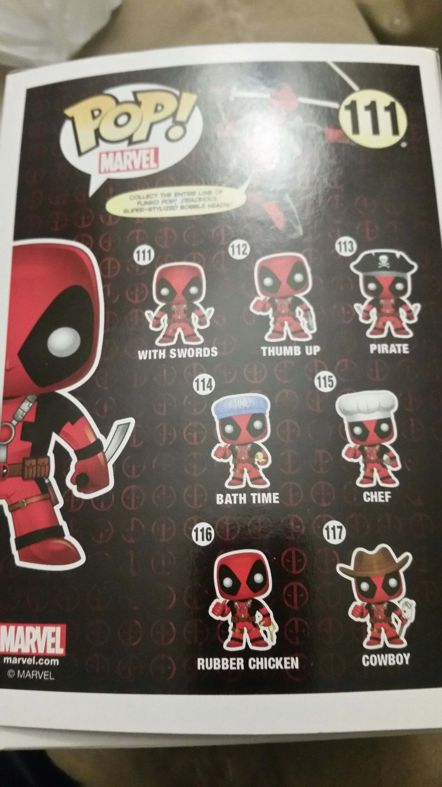 Deadpool (With Swords) - Deadpool vinyl figure collectible [Barcode 849803074869] - Main Image 2