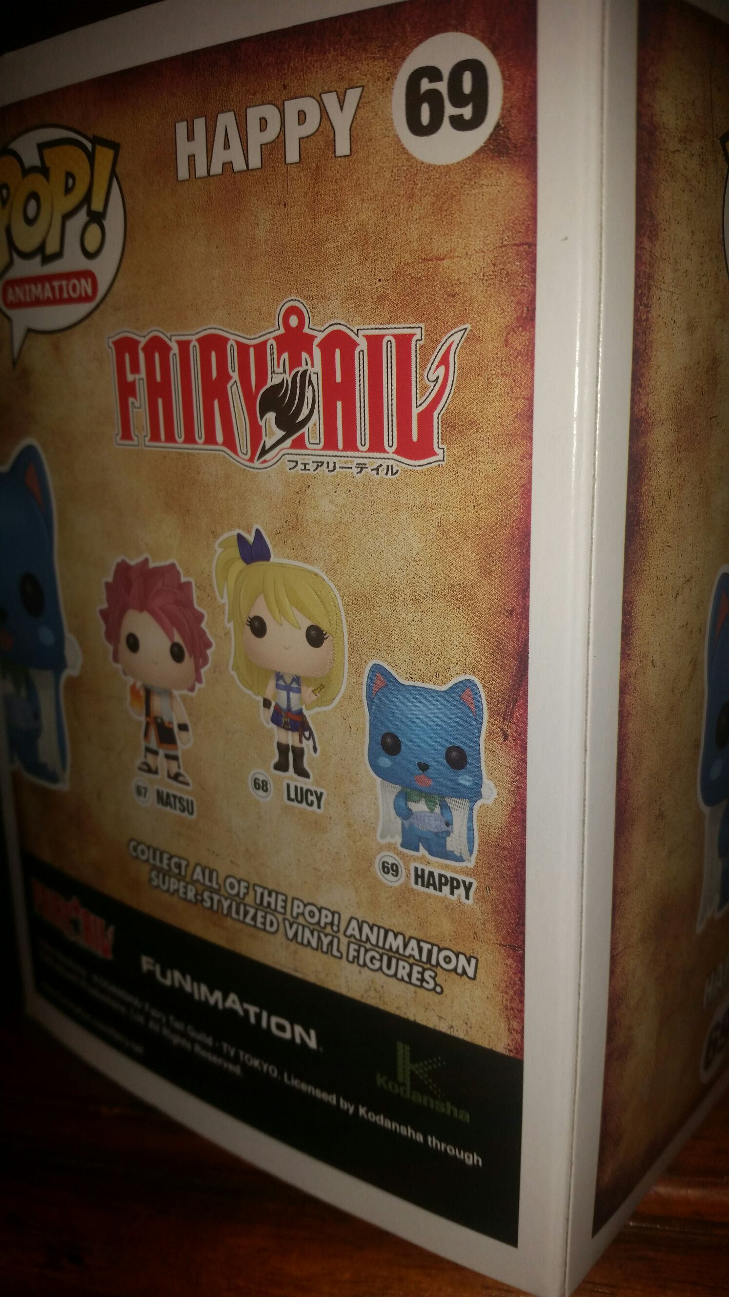 Happy - Fairy Tail vinyl figure collectible [Barcode 849803063573] - Main Image 2