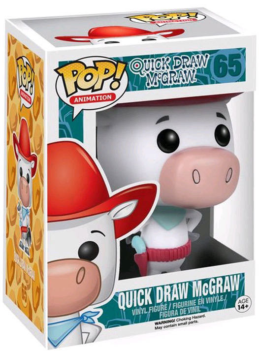 Quick Draw McGraw - Hanna-Barbera vinyl figure collectible [Barcode 849803059002] - Main Image 3