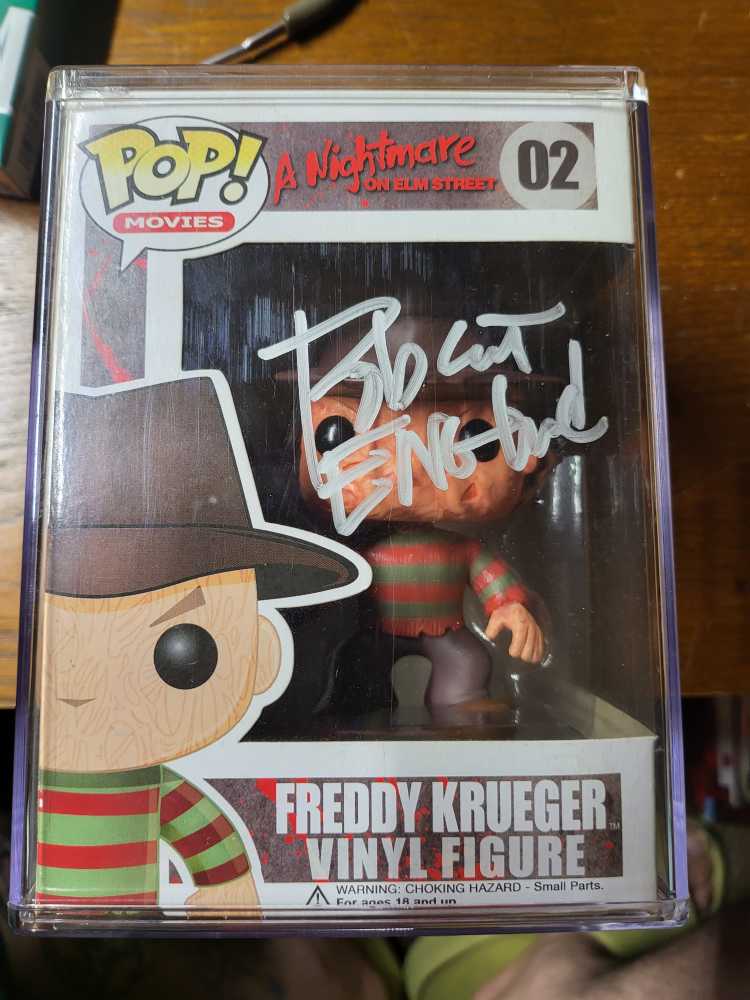 Pop Movies #02 Ferddy Krueger Auto  vinyl figure collectible - Main Image 3