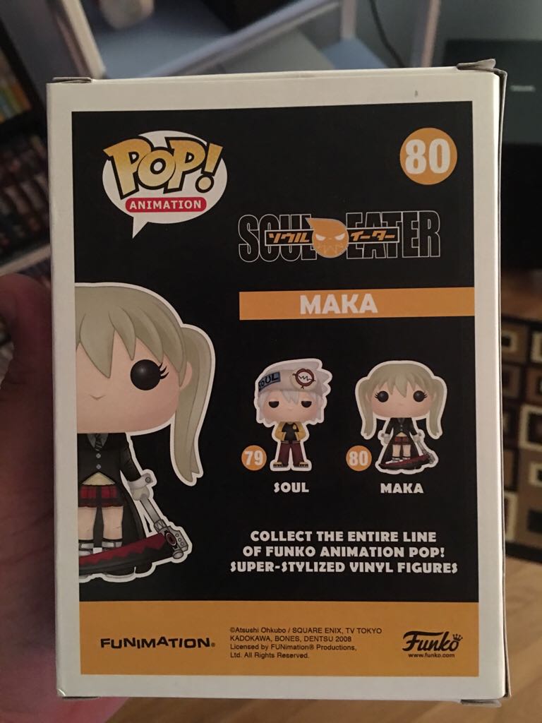 Maka - Soul Eater vinyl figure collectible [Barcode 849803063702] - Main Image 2