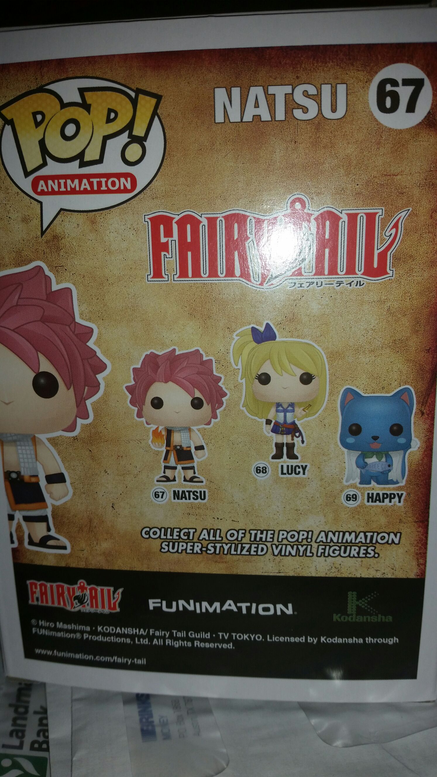Fairy Tail: Natsu - Fairy Tail vinyl figure collectible [Barcode 849803063566] - Main Image 2