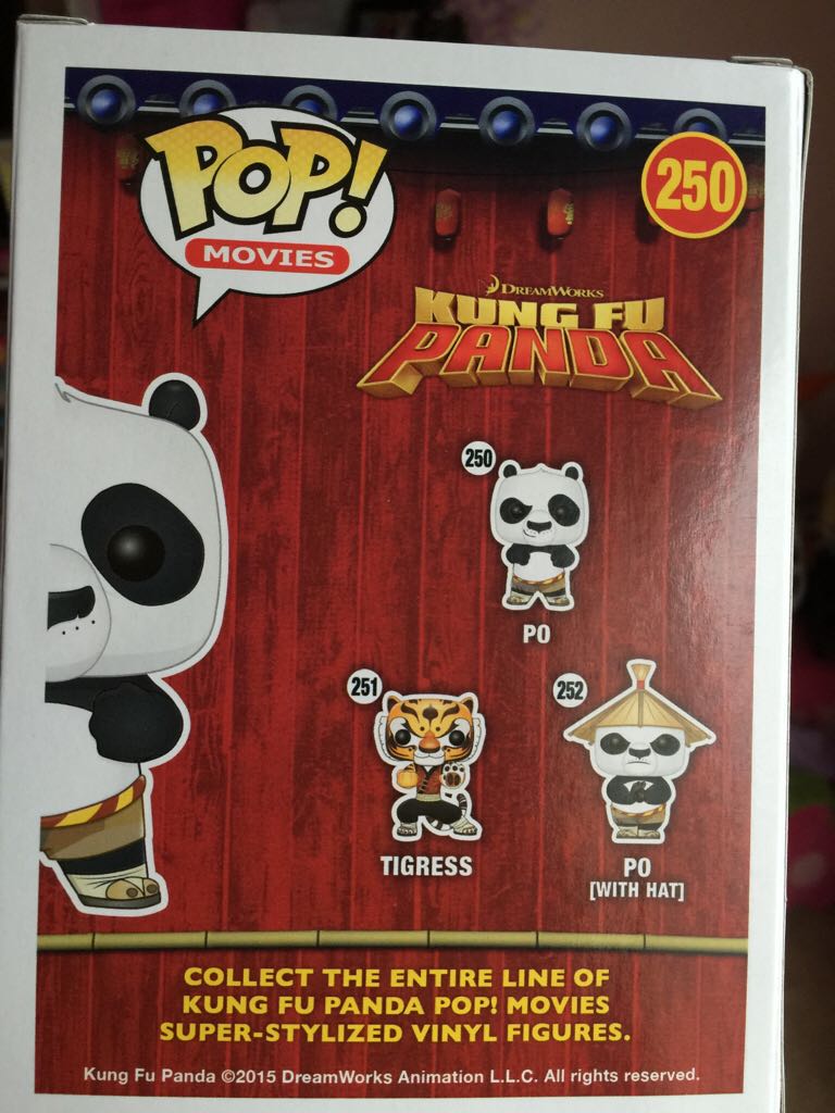 Po - Kung Fu Panda vinyl figure collectible [Barcode 849803045609] - Main Image 2