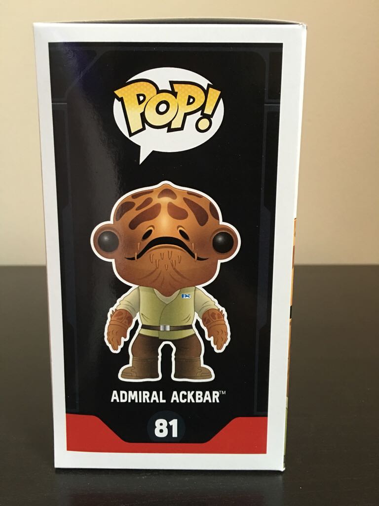Admiral Ackbar - Star Wars vinyl figure collectible [Barcode 849803065850] - Main Image 2