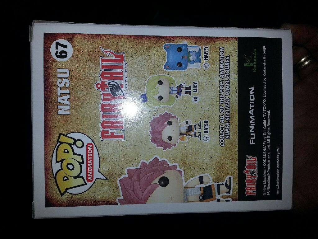 natsu - Fairy Tail vinyl figure collectible [Barcode 52794971] - Main Image 2