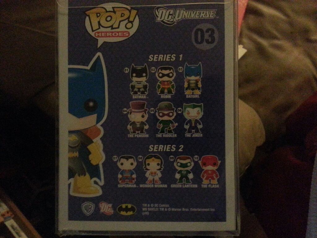 Funko Pop Heroes Dc Universe #03 Batgirl~rare Retired~ Figure~fast P !!!  vinyl figure collectible [Barcode 4580279615151] - Main Image 2
