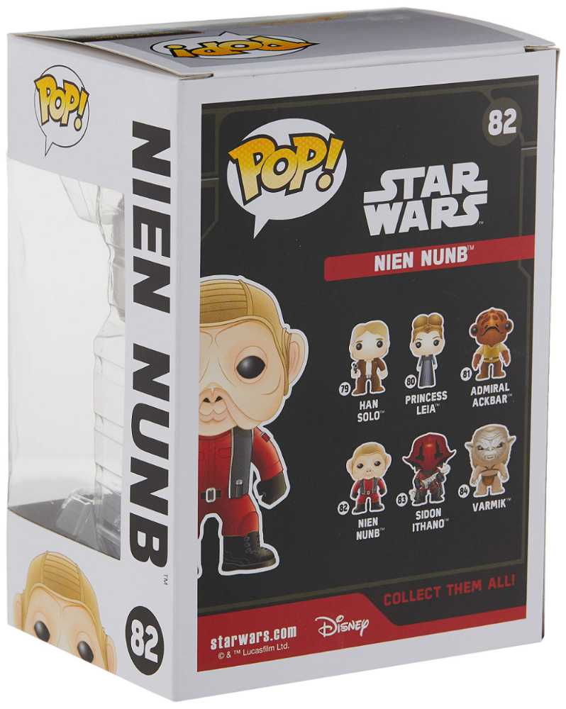 # 82 Nien Nunb - Star Wars vinyl figure collectible [Barcode 849803065867] - Main Image 4