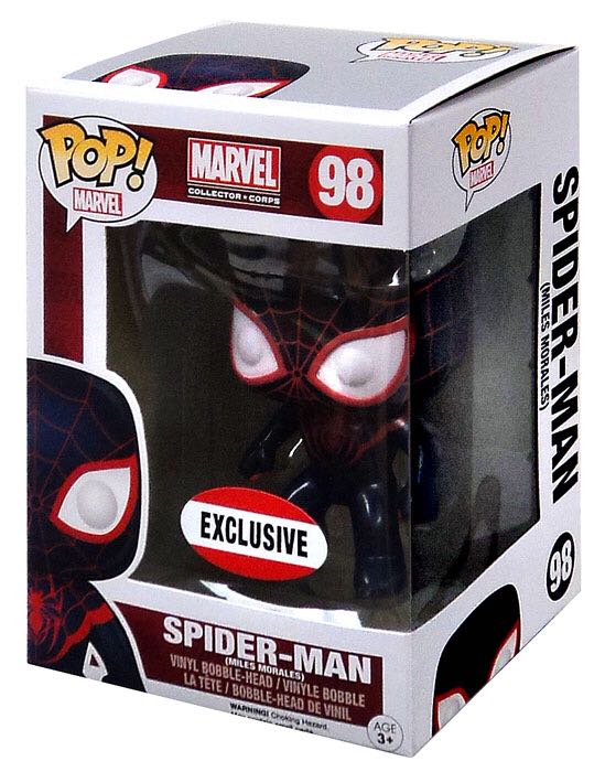 Funko Marvel Spider-Man Funko POP! Marvel Spider-Man ExclusiveFigure #98 - Marvel Universe vinyl figure collectible [Barcode 0634746365705] - Main Image 2