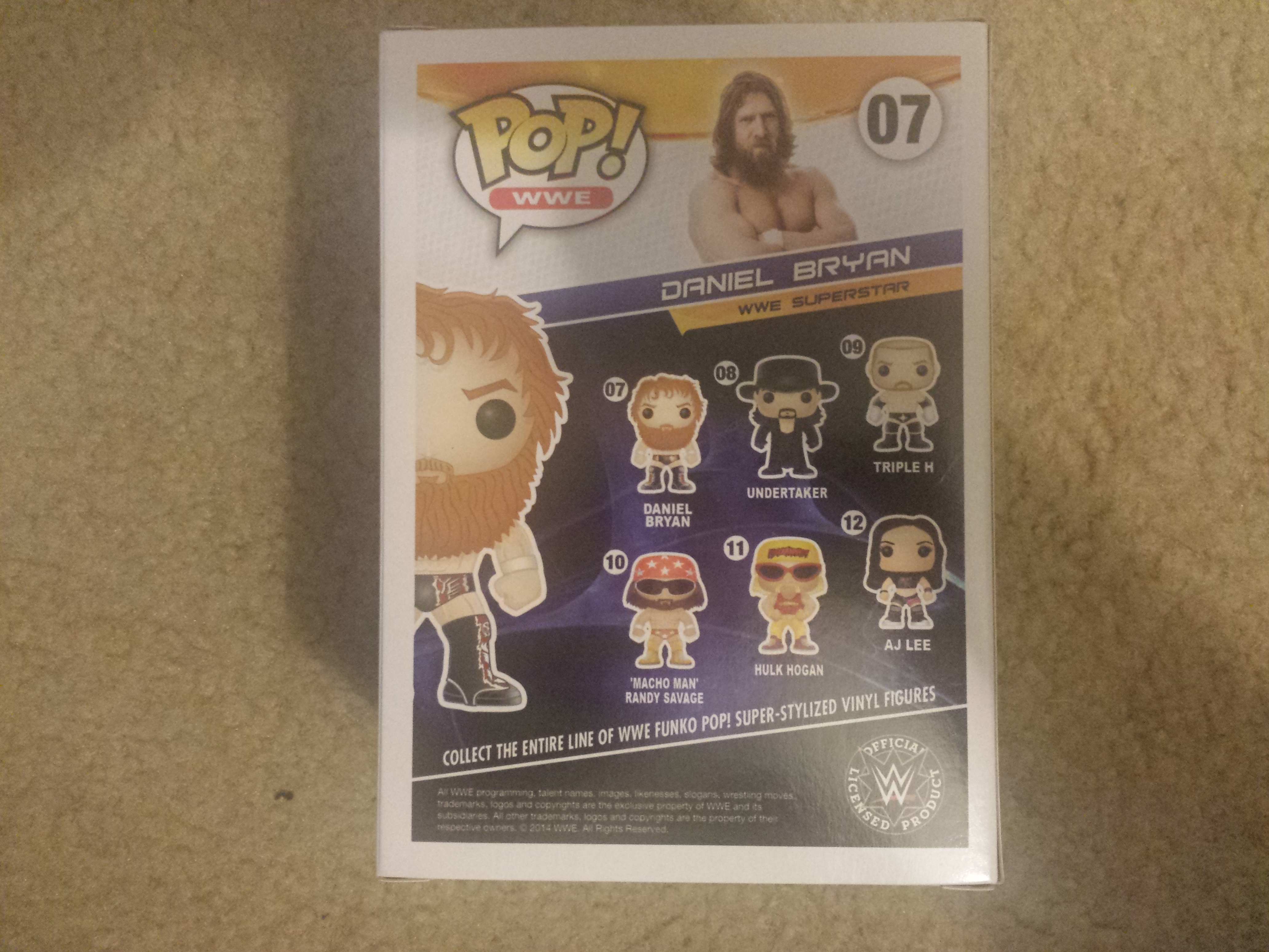WWE #07: Daniel Bryan - WWE vinyl figure collectible [Barcode 849803046378] - Main Image 2