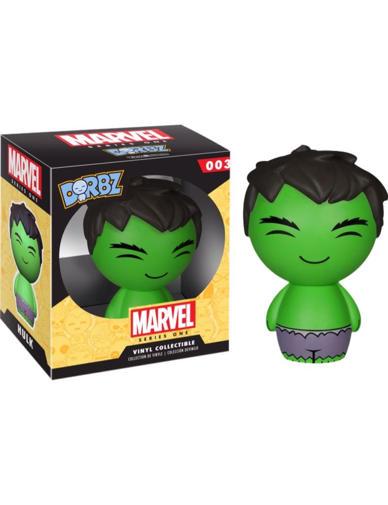 Dorbz Marvel Series One: Hulk # 003 - Marvel Universe vinyl figure collectible [Barcode 849803059514] - Main Image 2