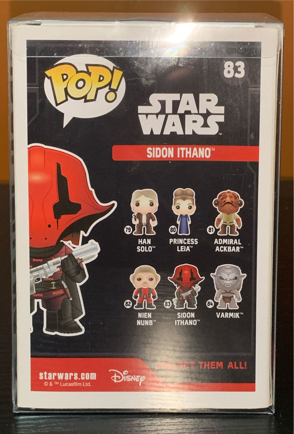 Sidon Ithano - Star Wars vinyl figure collectible [Barcode 849803065829] - Main Image 3