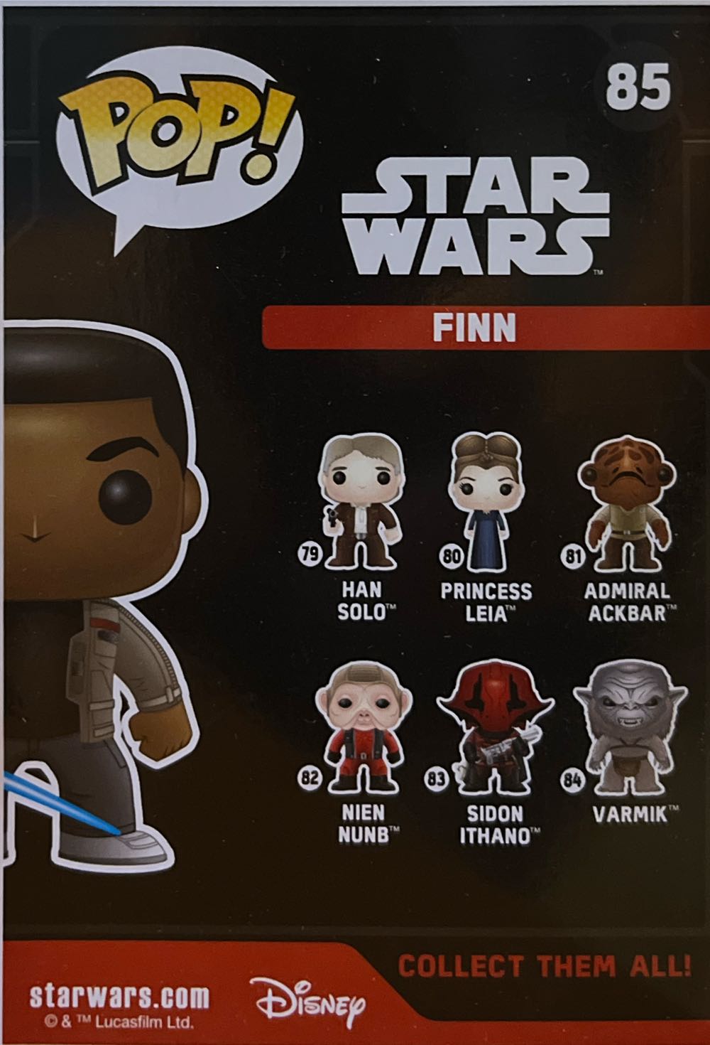Finn - Star Wars vinyl figure collectible [Barcode 849803064228] - Main Image 4