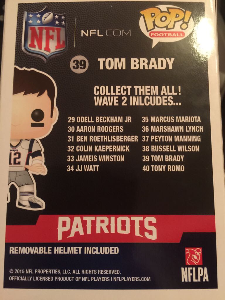 Tom Brady  vinyl figure collectible - Main Image 2