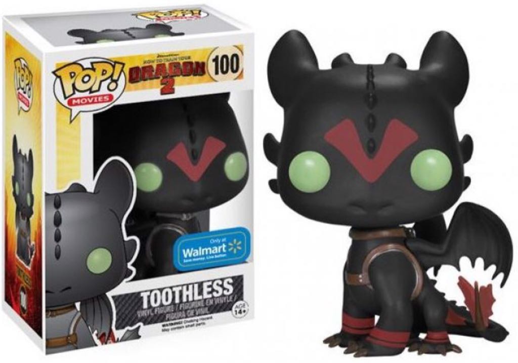 Funko Toothless - How to Train Your Dragon vinyl figure collectible - Main Image 2