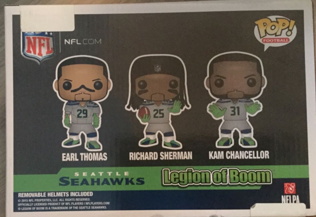 Legion of Boom - NFL vinyl figure collectible [Barcode 849803068066] - Main Image 2