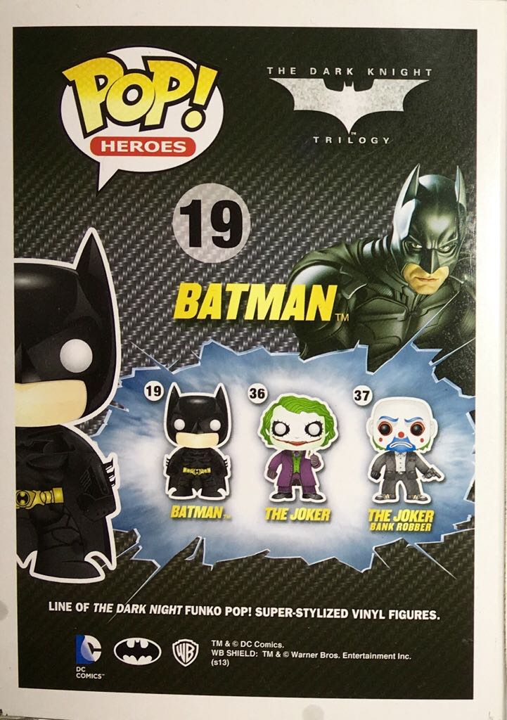 Batman - The Dark Knight Trilogy - Batman vinyl figure collectible [Barcode 0830395026053] - Main Image 2