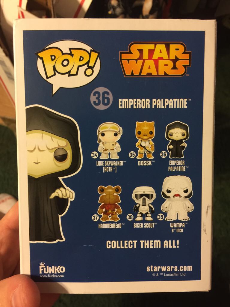 Palpatine  vinyl figure collectible - Main Image 2