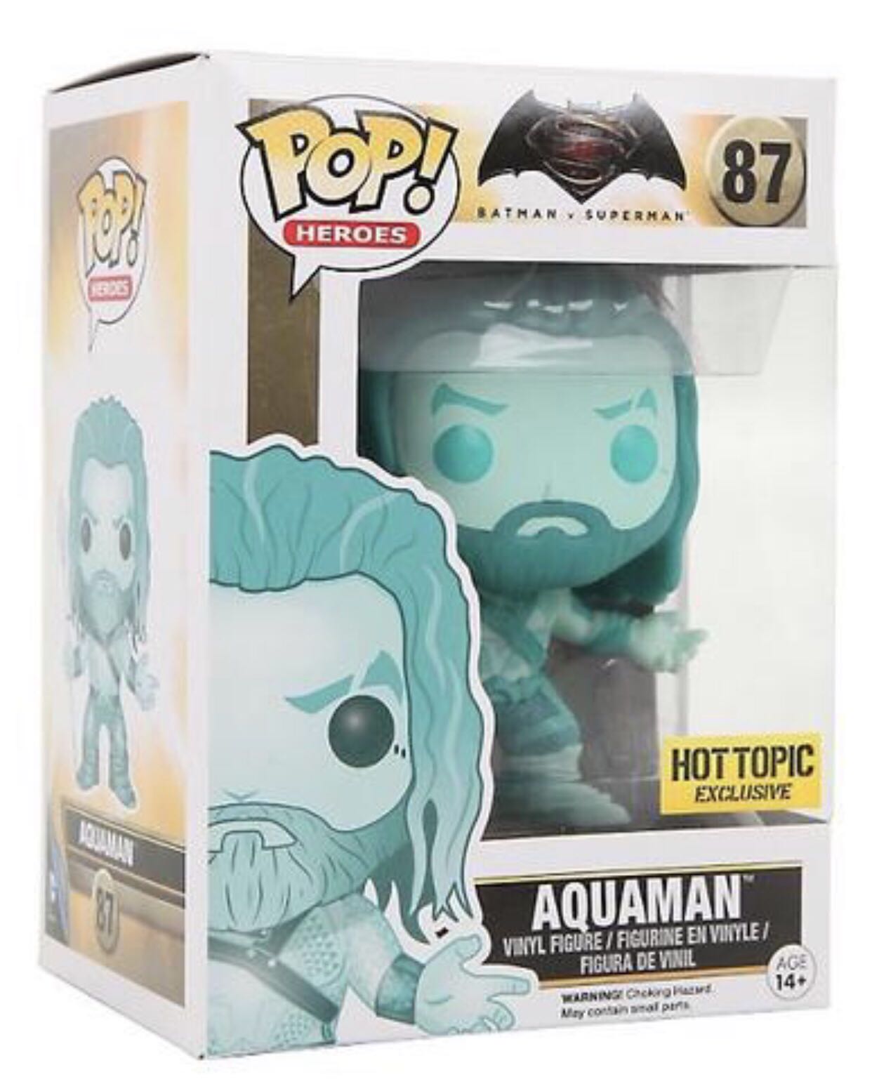 DC:  87 Aquaman - DC Universe vinyl figure collectible [Barcode 849803075767] - Main Image 3