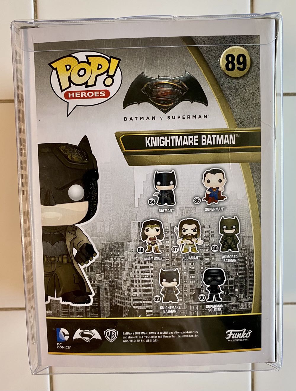 Knightmare Batman # 89 - Batman vinyl figure collectible [Barcode 849803075781] - Main Image 3