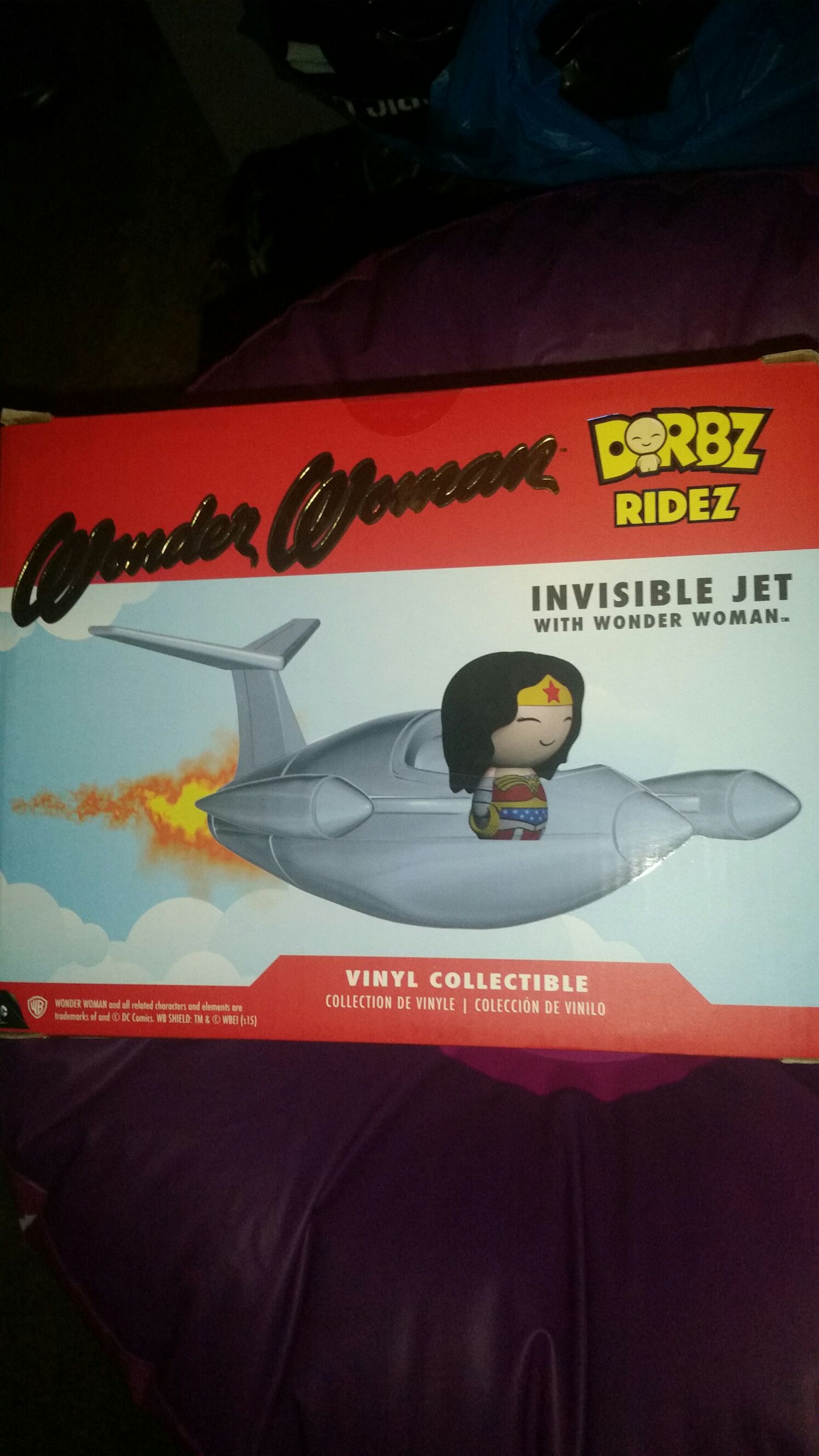 Invisible Jet with Wonder Woman - DC Universe vinyl figure collectible [Barcode 849803064068] - Main Image 2