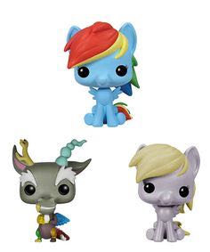 3 pack - Pocket Pops - My Little Pony vinyl figure collectible - Main Image 2