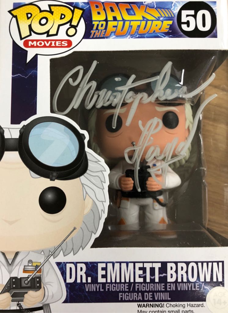 Pop Movies #50 Dr Emmett  Brown - Back to the Future vinyl figure collectible - Main Image 2