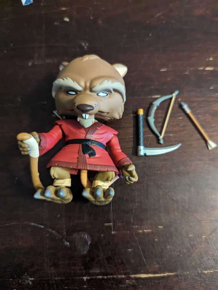 TMNT - Action Vinyl: Splinter - Teenage Mutant Ninja Turtles vinyl figure collectible - Main Image 3