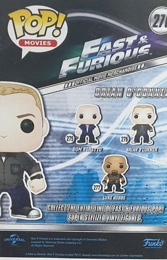 Brian O’Conner - Fast and Furious vinyl figure collectible [Barcode 849803068196] - Main Image 3