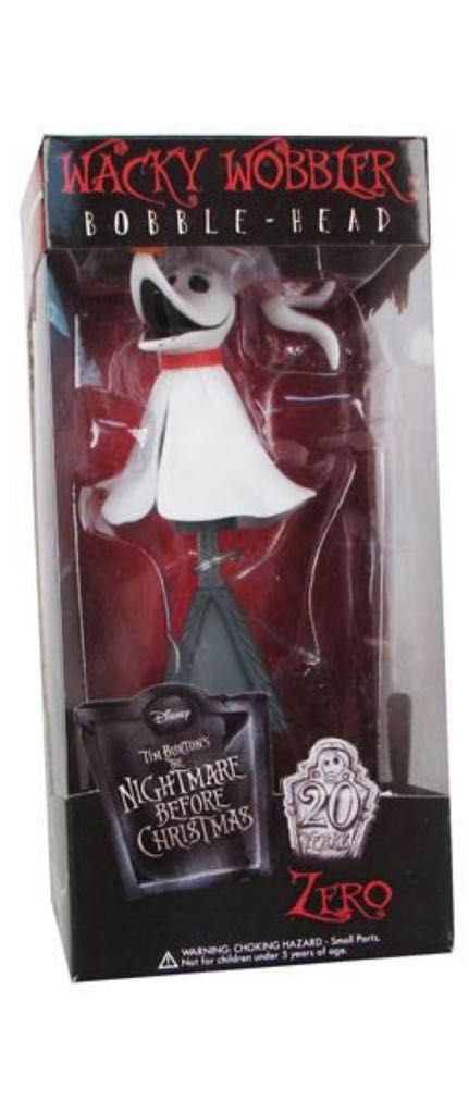Zero Wacky Wobbler - The Nightmare Before Christmas vinyl figure collectible [Barcode 830395032313] - Main Image 2