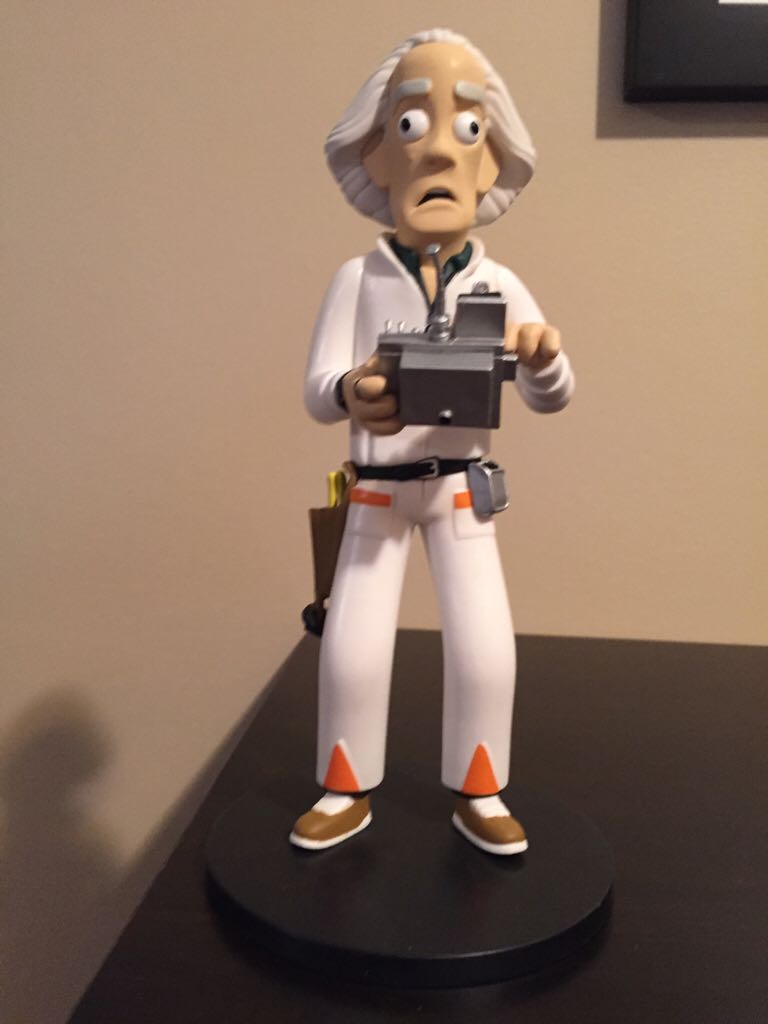 Dr. Emmett Brown - Back to the Future vinyl figure collectible - Main Image 2
