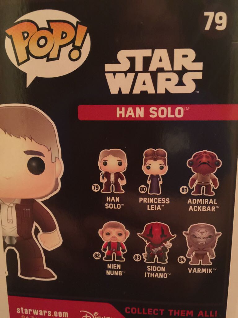 Han Solo - Star Wars vinyl figure collectible - Main Image 2