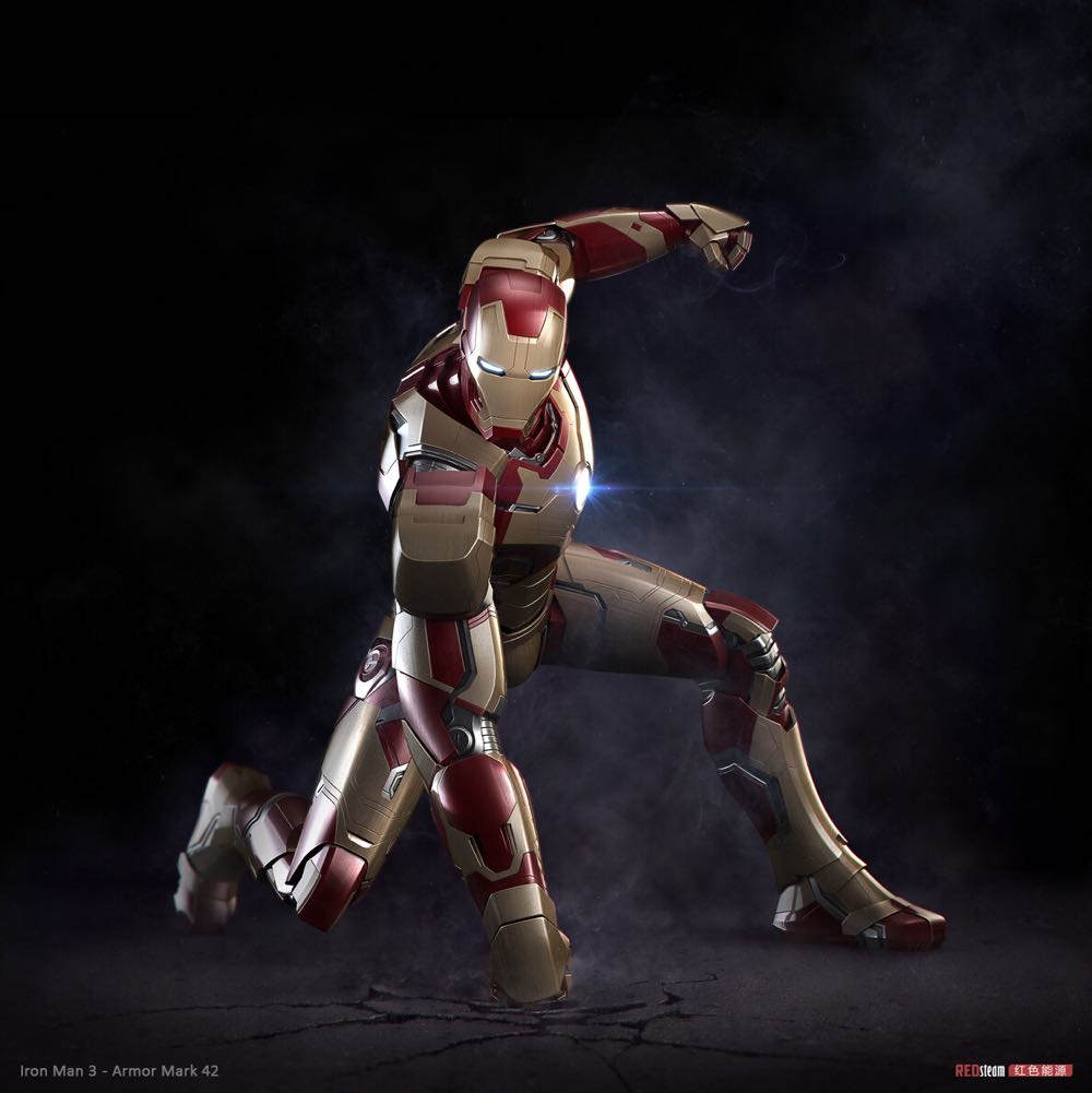 Iron Man MK 42 - Marvel Universe vinyl figure collectible - Main Image 2