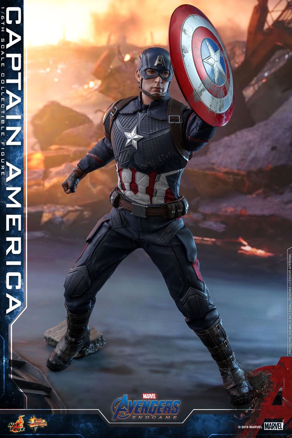 Captain America - Marvel Universe vinyl figure collectible - Main Image 4