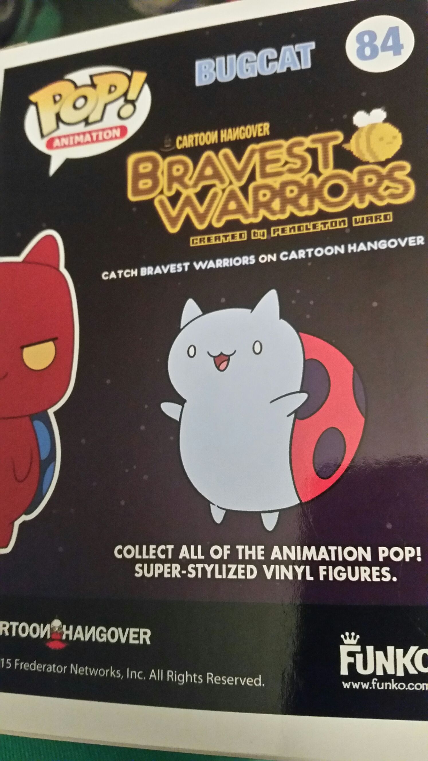 Bugcat - Bravest Warriors vinyl figure collectible [Barcode 849803074975] - Main Image 2