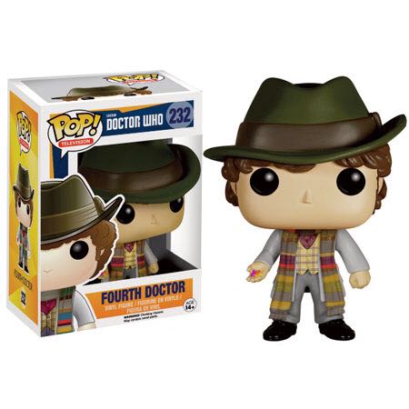 Doctor Who - Fourth Doctor with Jelly babies - Doctor Who vinyl figure collectible - Main Image 2