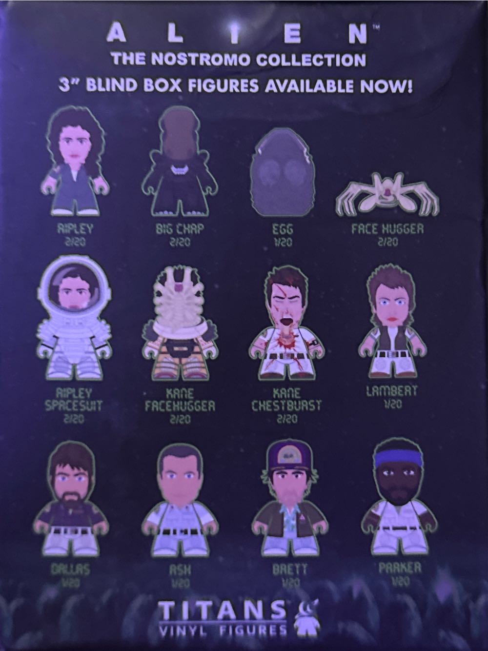 Alien - The Nostromo Collection - Horror Block Exclusive - Twin Pack - Bloody Parker & Bloody Xenomorph - Alien vinyl figure collectible [Barcode 5052473081463] - Main Image 2