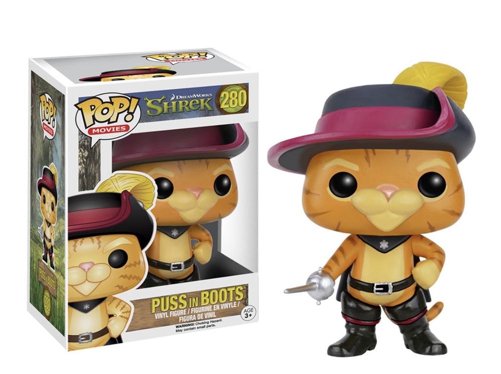 Puss In Boots - Shrek vinyl figure collectible [Barcode 849803055479] - Main Image 3