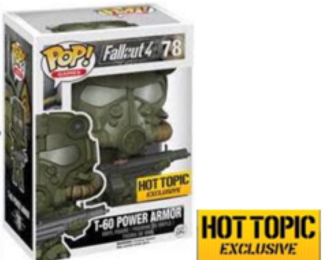 T-60 Power Armor (Green) - Fallout vinyl figure collectible [Barcode 849803087128] - Main Image 2