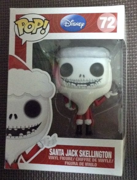 SANTA JACK SKELLINGTON - The Nightmare Before Christmas vinyl figure collectible [Barcode 4580279610354] - Main Image 2