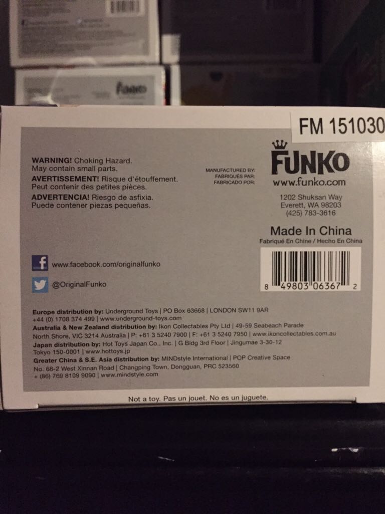 Sasuke Pop! 72 - Naruto Shippuden vinyl figure collectible [Barcode 849803063672] - Main Image 2